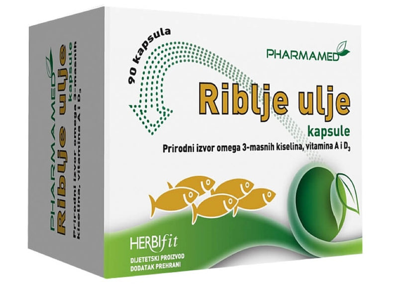 Рибино масло | Pharmamed | 90 капсули