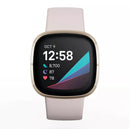 Smart часовник - Lunar White | Fitbit | Sense