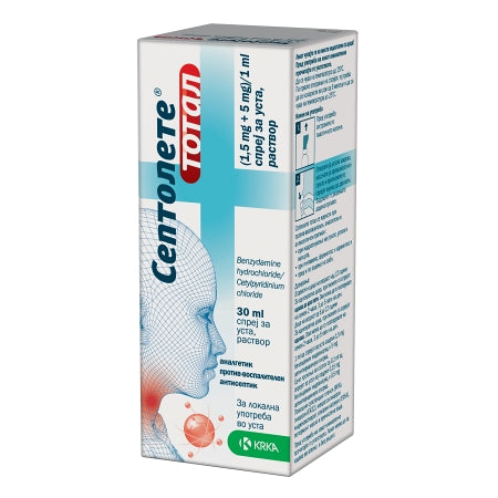 Септолете тотал | Спреј | 5mg