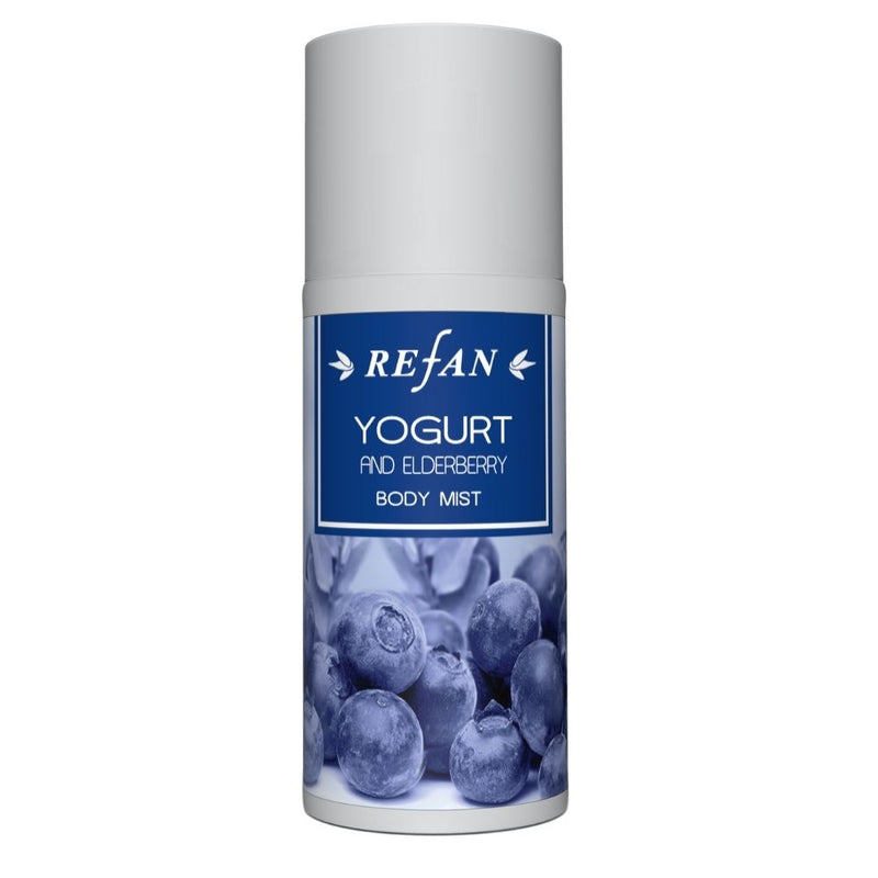 Спреј за тело | Refan | Јогурт и боровинка | 125 ml