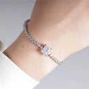 Сребрена нараквица со циркони  | Dunipa | BR1007