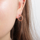 Сребрени обетки испреплетени кругови | Dunipa | ER1007