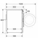 Машина за перење алишта | Bosch | WGG142Z0BY