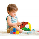 Топка со сензорни текстури и коцки | Clementoni | 6-36 месеци