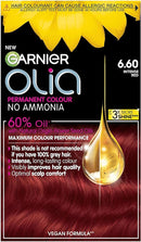 Фарба за коса - Olia | Garnier | 6.60 Intense Red