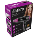 Фен за коса | Iskra | RH-1803AM-1 | Црно-розев