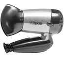 Мал фен за патување | Iskra | RH-1558-1BL | Сиво-црн