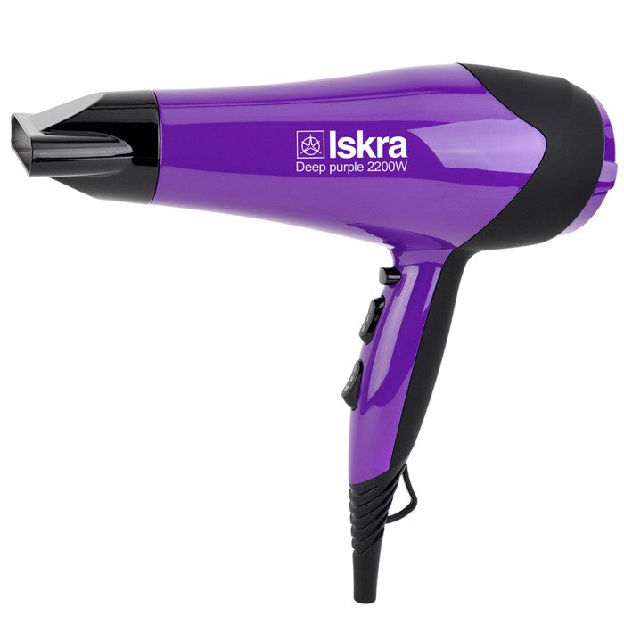 Фен за коса | Iskra | RH-1827M-5 | Виолетов