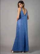 Долг фустан - син | Bransoa