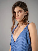 Долг фустан - син | Bransoa