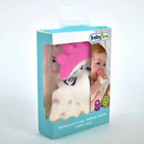 Чорапи со глодалка - розева | Baby Jem | 6-12 месеци