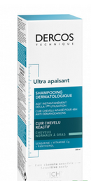 Шампон за осетлива и сува кожа на главата | Vichy | Dercos | 200 ml