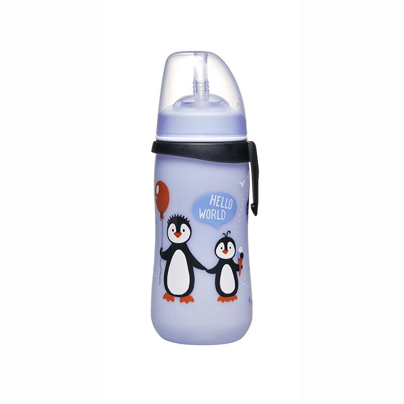 Пластично шише со сламка | Nip | 330ml
