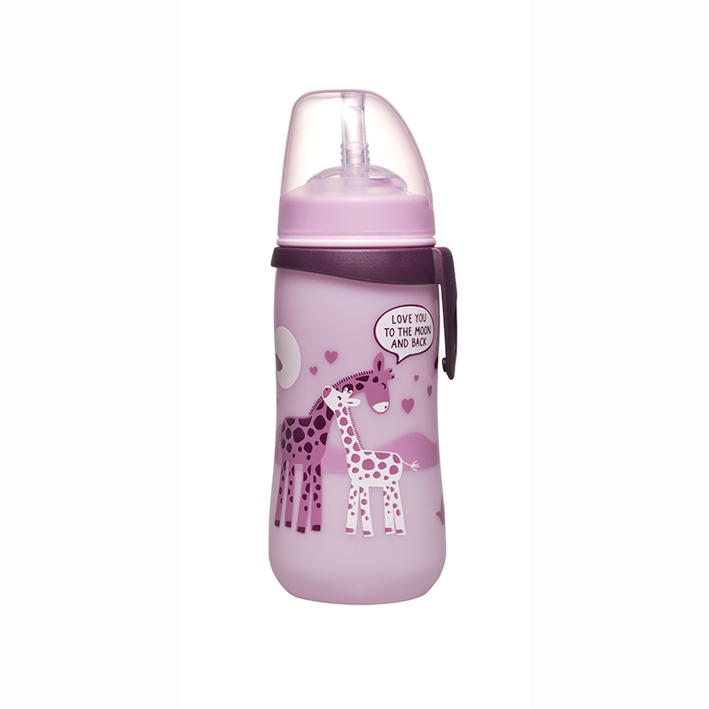 Пластично шише со сламка | Nip | 330ml