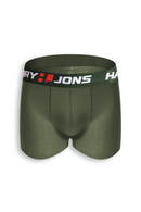 Модални памучни боксерки - каки | Harry Jons | зелени