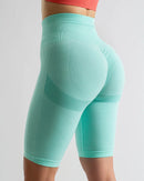 Шорцеви | Scrunched Lifting Contour High Waist Shorts | Be Fit MK