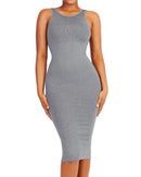 Фустан | Dream Sculpt Midi Dress | Lily MK