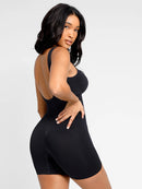 Комбинезон | Racer Open Back Short Jumpsuit | Lily MK