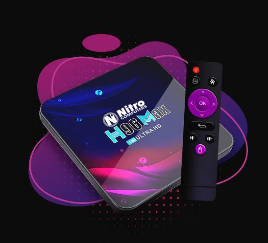 Мултимедијален Android Box | 001 H96 Max 4GB RAM / 64GB ROM Wi Fi+BT Android 11