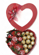 Чоколадни бомбони + сапунски букет | M&M