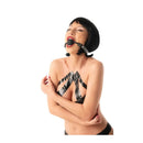 Црна силоконска топка за уста | Ball Gag