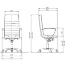 Работен стол | Florida | црна боја