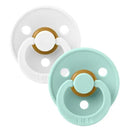 Цуцли лажливки | Bibs | White And Mint | Size 2 | 6 - 18 месеци