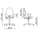 Работен стол | PRESTIGE GTP | син