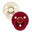 Цуцли лажливки | Bibs Ivory Ruby | Size 1 | 0 - 6 месеци