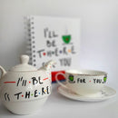 Дводелен порцелански чајник | I'll Be There For You | Тиноски