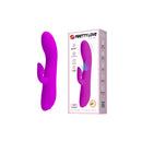 Виолетов вибратор со опција за вшмукување