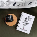 Сет од шолја за еспресо и нотес | За најомилена колешка | Тиноски