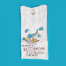 Маица | Вечно ненаспана, но среќна | Тиноски