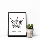 Постер во рамка | Жена мајка кралица | Тиноски